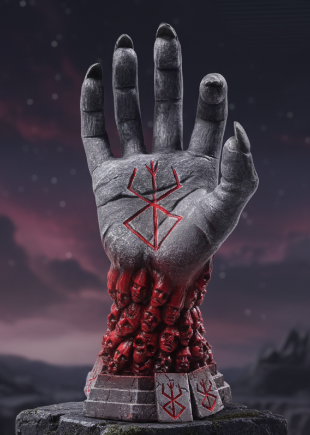 Mano decorativa Berserk